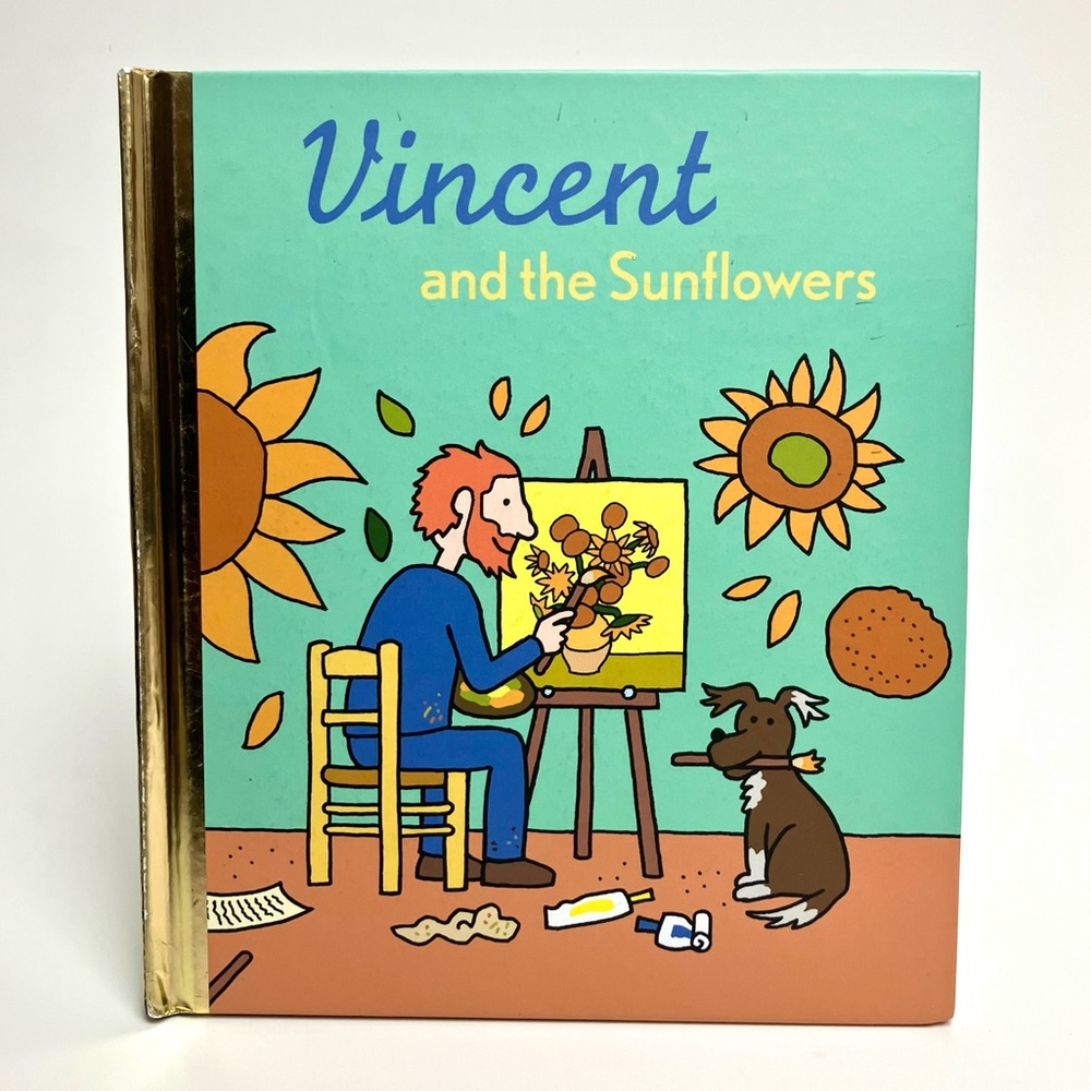 Childrens Book Vincent and the Sunflowers Van Gogh Modern Art Impressionism Kids